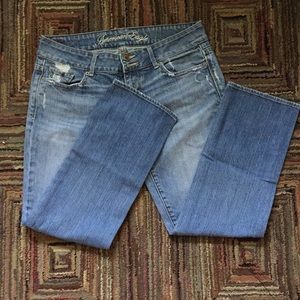 American Eagle crop jeans